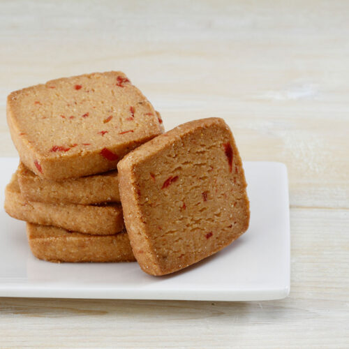 Cornmeal Cherry Cookies