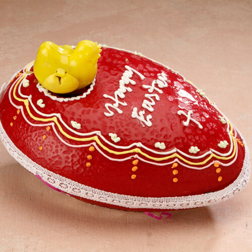 Family Size Marzipan Easter Egg